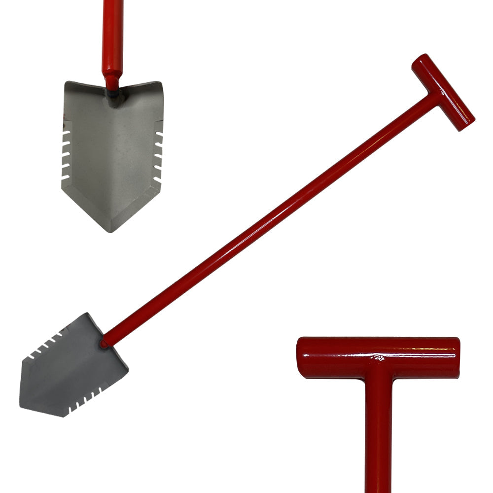 Red Garden Shovel Collage
